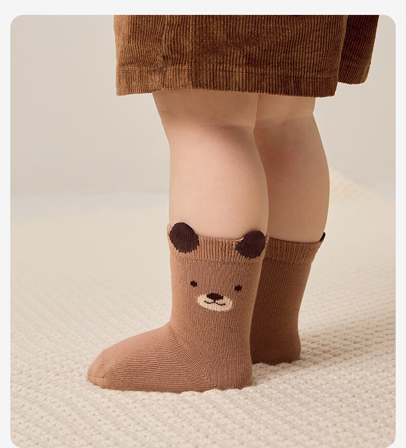 Niduoxiong Newborn Baby Socks, Pure Cotton Class A Children's Socks for Spring, Autumn And Winter, 0 to 3 Months, Newborn Infant Socks, Small Preemie Socks 8