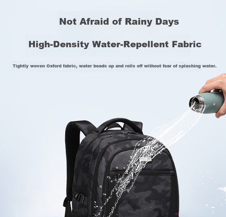 YANGGUANGBADIAN Backpack for Middle School Boys, Lightweight High School And College Students Large Capacity Water-Resistant Travel Backpack Black 11