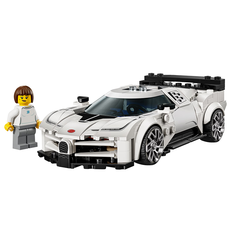 LEGO Building Blocks Racing Car Series 77240, Bugatti Super Sports Car, Boys And Girls Children's Toy, Birthday Gift Decoratio