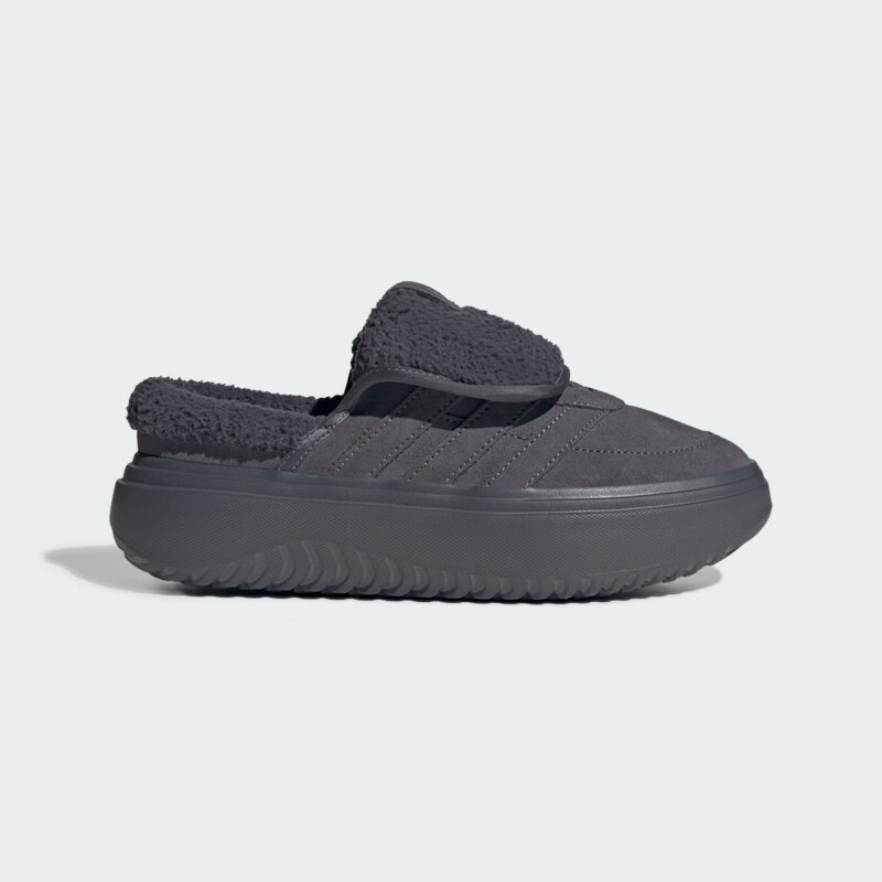 Adidas Women's Sports Style Series, GRAND COURT MULE Casual Shoes, JS4999, Dark Gray, Size 38.5 1