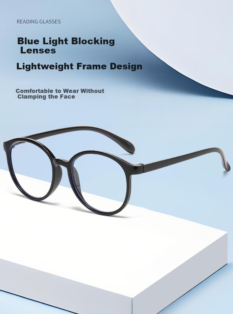 DRATRA Anti-Blue Light Reading Glasses for Men And Women, High Definition Presbyopic Glasses for Middle-Aged And Elderly, Anti-Aging Glasses for Phone Use 5