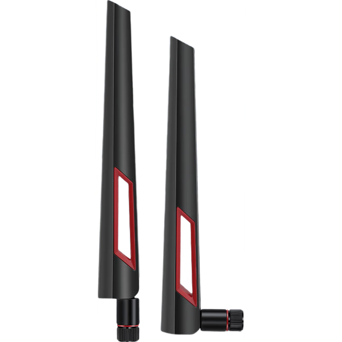 EB-LINK 2.4G/5G External Antenna, 10DB Wireless Network Card Extension Antenna, WIFI Dual-Band Router High-Gain Antenna, SMA Internal Threaded Pi