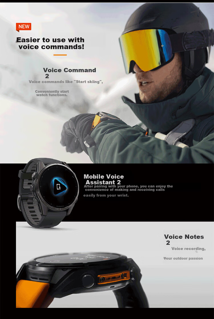 GARMIN Enduro3 Sapphire Mirror ECG Heart Rate Running Swimming Outdoor Sports Watch 3