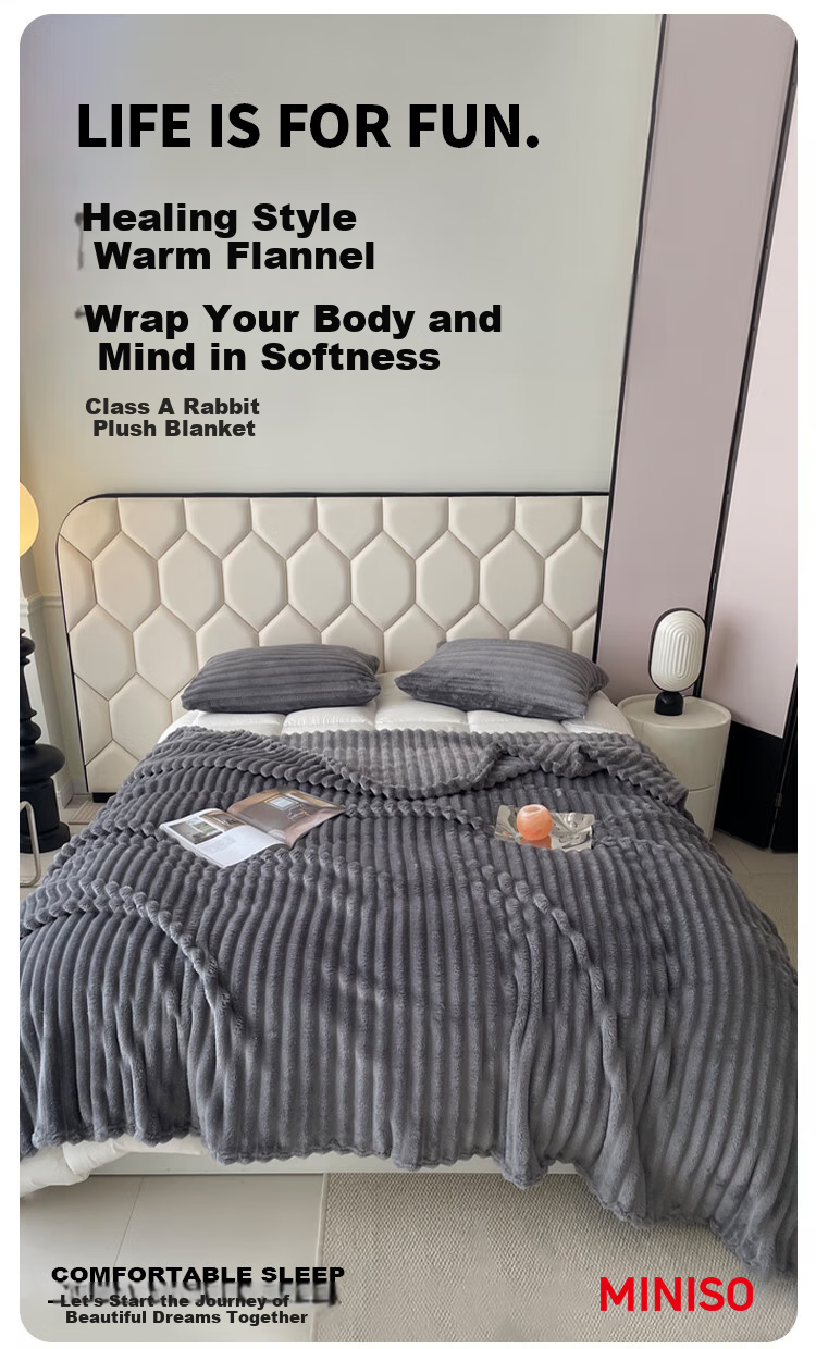 MINISO Blanket, Summer Thin Quilt, Nap Blanket, Cooling Quilt for Summer, Air Conditioning Quilt, Towel Blanket, 200x230cm 1