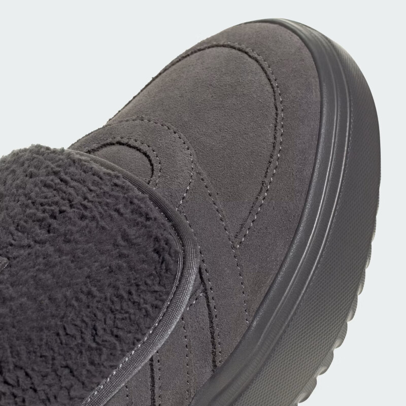 Adidas Women's Sports Style Series, GRAND COURT MULE Casual Shoes, JS4999, Dark Gray, Size 38.5 7