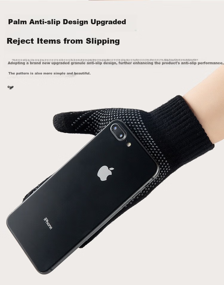 BWNK Winter Gloves, Windproof And Cold-Resistant, Warm, for Skiing, Driving, Cycling, Thickened Gloves, Suitable for Both Women And Men in Winter 6