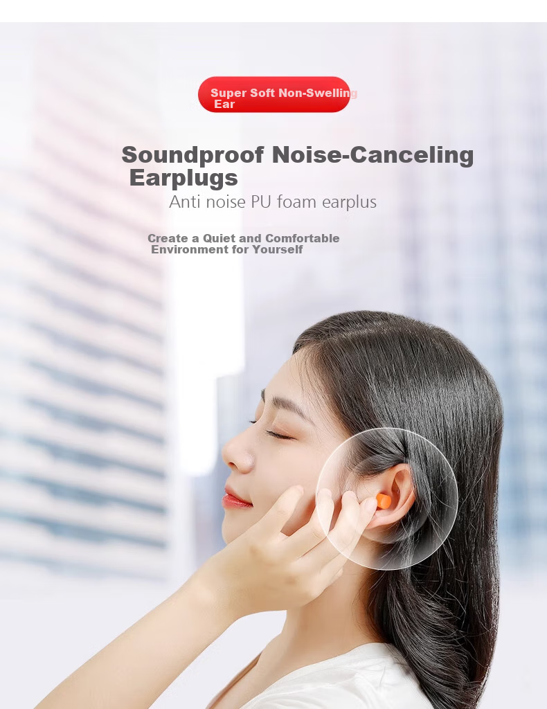 BDS Noise-Cancelling Earplugs for Factory Industrial-Grade Noise Reduction, Workshop Grinding, Sleeping, Small Ear Canal, Ear-Friendly, Sold by JD, Powerful Soundproofing Device EC1001A 3