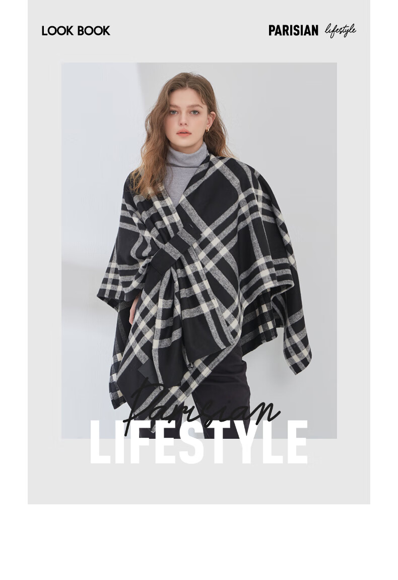 ELLE Women's Warm Shawl Office Essential Summer Air Conditioning Room Nap Travel Gift for Girlfriend 76