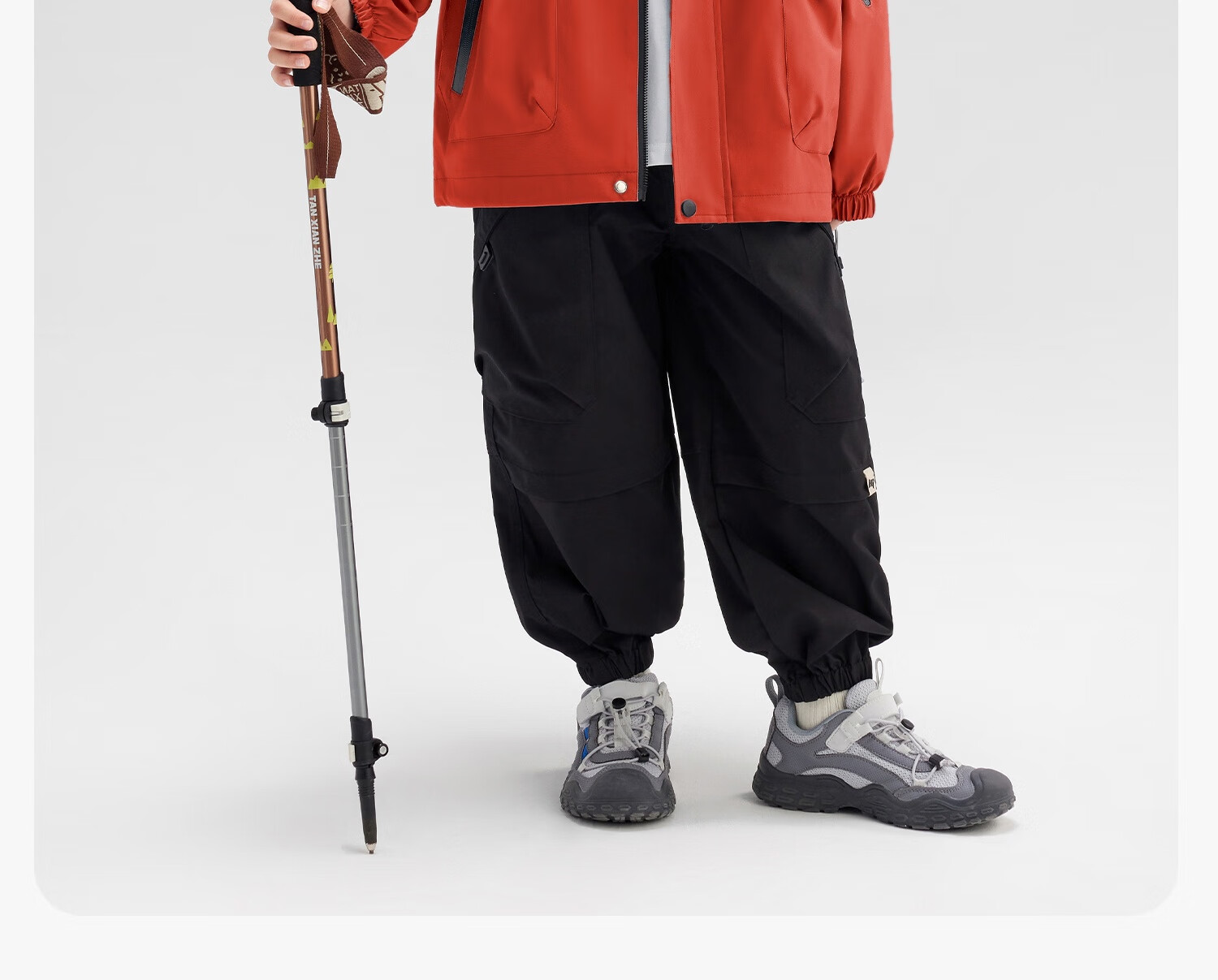 Zuo Xi Kids Children's Softshell Jacket 2025 New Autumn Boys Windproof Waterproof Coat Red 140 20