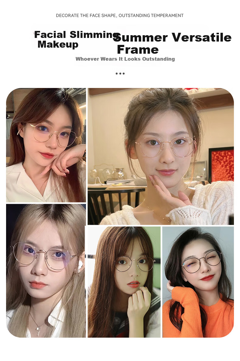 Mr.PuTian Anti-Blue Light Glasses, Anti-Radiation Flat Lens Glasses for Men And Women, Suitable for Myopia, Can Be Fitted with Prescription Lenses, Protects Eyes from Mobile Phones And Computers 3