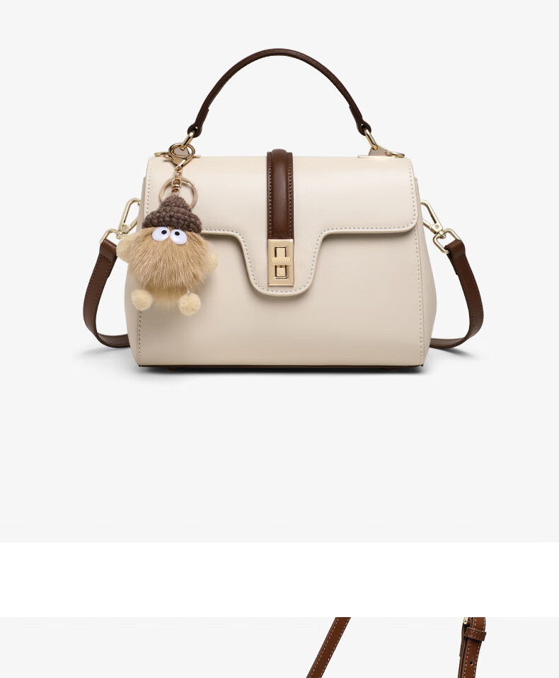 Love Sea Women's Leather Crossbody Handbag Tote Commuter Bag Luxury Brand Birthday Christmas Gift for Girlfriend 5