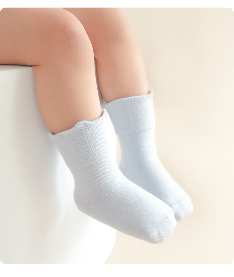 JOYNCLEON Baby Socks Spring And Autumn Newborn Seamless Mid-Calf Socks, Non-Binding Infant Socks Children's Cotton Socks Jyf201045 13