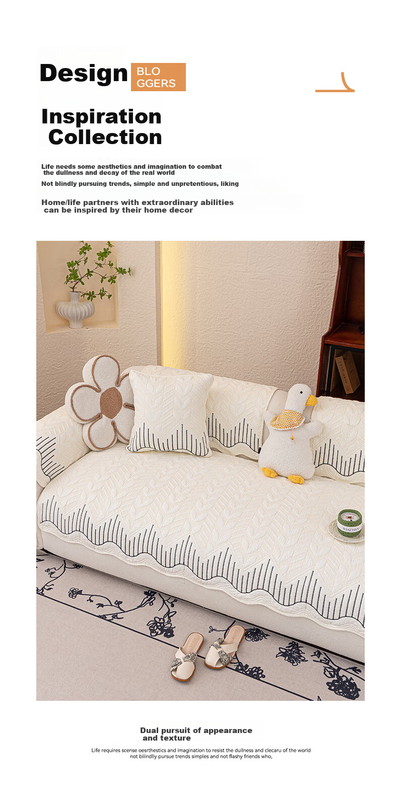 Wuyinliangpin Class A Maternity Sofa Cover, Pure Cotton Non-Slip 100% Cotton Sofa Slipcover Pad Towel, 90*160 Siji 2