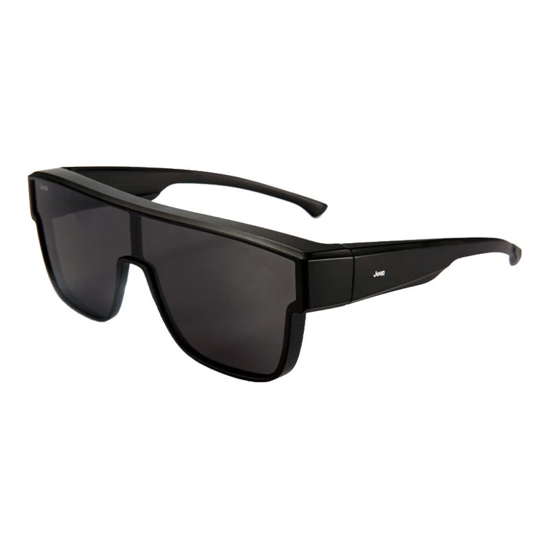 JEEP Cycling Goggles, Sports Sunglasses, Can Be Fitted Over Prescription Glasses, Outdoor Men's Polarized Hiking Fishing Sunglasses