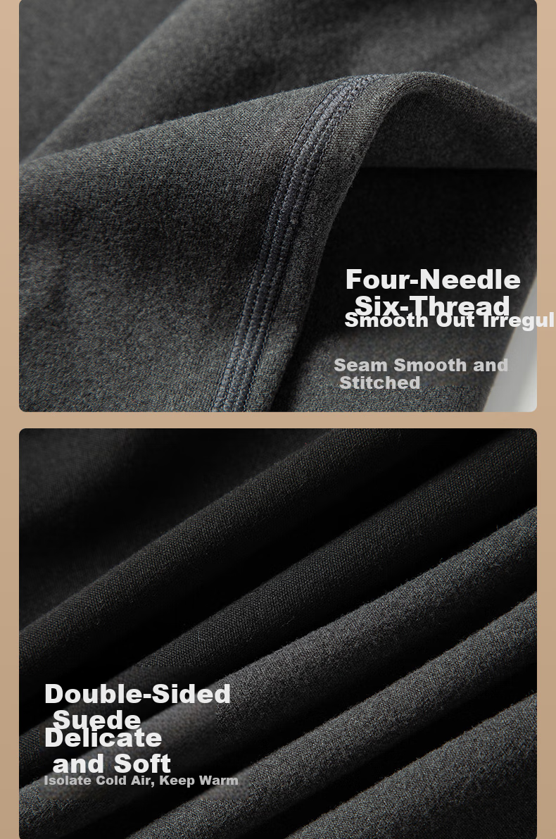 LangSha Seamless Thermal Vest Men Autumn Winter Invisible V-Neck Slim Fit Sleeveless Undershirt 10