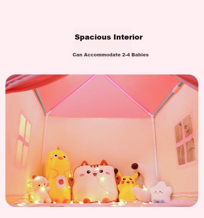 Sangbabaobei Small Tent, Indoor Children's Toy Playhouse, Boys And Girls Home Use Mini House, Secret Base Cabi 5