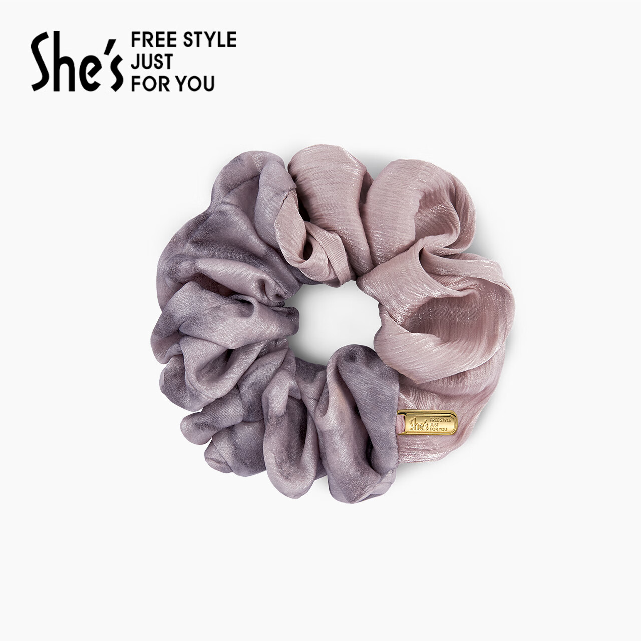 She's Simple Contrasting Color Ponytail Hair Tie, Large Intestine Hair Band, Updo Hair Rope, Headband, Peanut-Shaped Birthday Gift