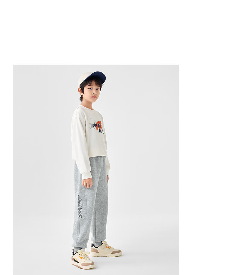 BALABALA Boys' Sweatshirt, Children's Autumn And Winter Top, Fleece-Lined Trendy [Designer SICO] 7