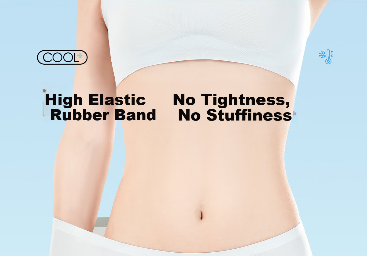 BADIGAO Disposable Ice Silk Underwear, Seamless Women's Sterilized Daily Disposable Panties, Travel Summer Women's Ultra-Thin No-Wash Shorts 9