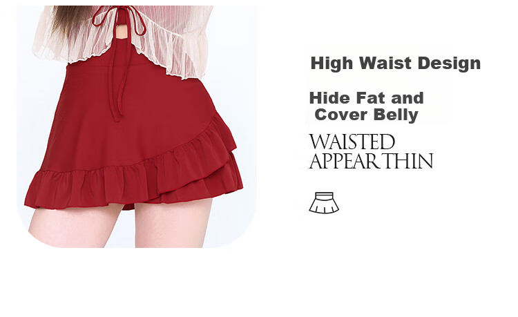Agliondy Plus Size Swimsuit for Women, 2025 New Style, Slimming One-Piece Dress for Curvy Girls, Beautiful Hot Spring Resort Swimwear 14