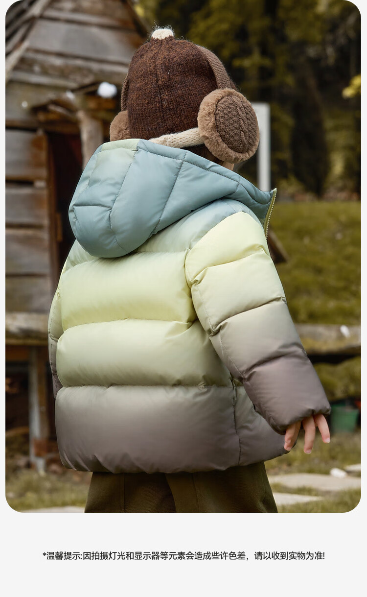 ASK JUNIOR [Canada Duck Down] Four-Way Protective Parent-Child Down Jacket Winter Kids Warm New Year Coat Toddler 7A Antibacterial Boys 1