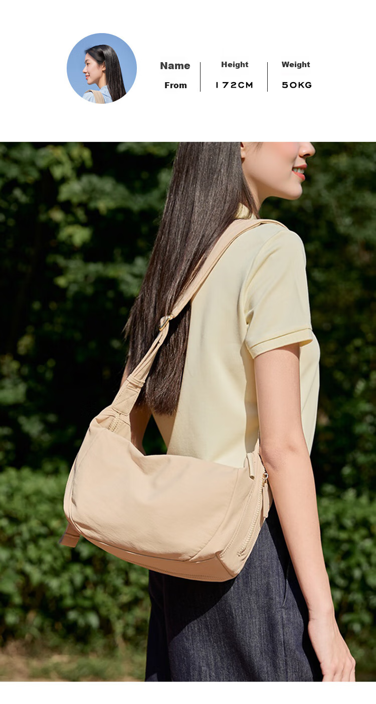 GOLF Crossbody Bag for Women, Casual Shoulder Bag, Fashionable Handbag, Water-Resistant Commuter Bag, Versatile Canvas Bag, Birthday Gift for Wome 8