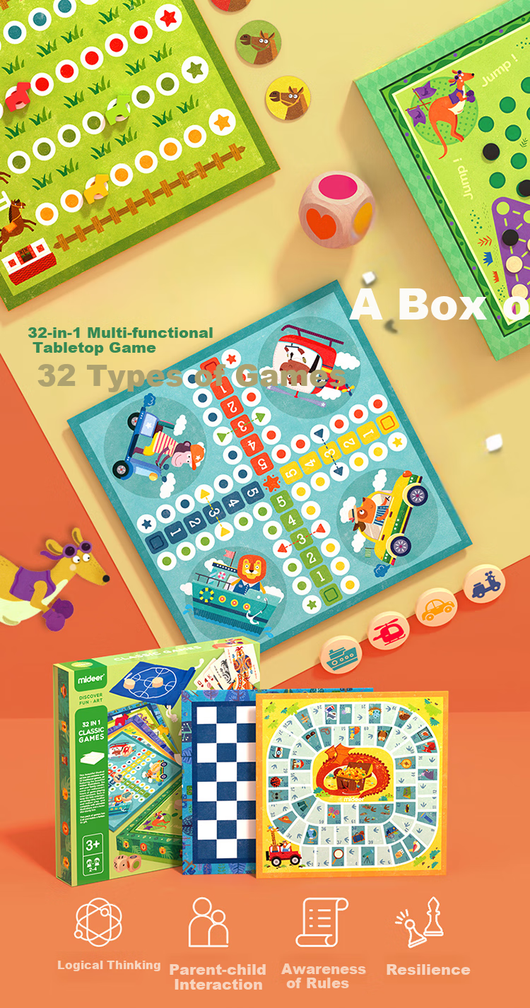 MiDeer Children's Early Education Toy, Classic Board Game "Money Skills Traveler" - Play And Earn, Chinese Children's Gift 1