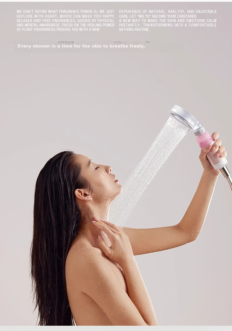 LALAPERCARE Shower Filter, Imported from Korea, Household Chlorine Remover, VC Plant Extract Fragrance, Bathing Shower Head Water Purifier, Ocea 4
