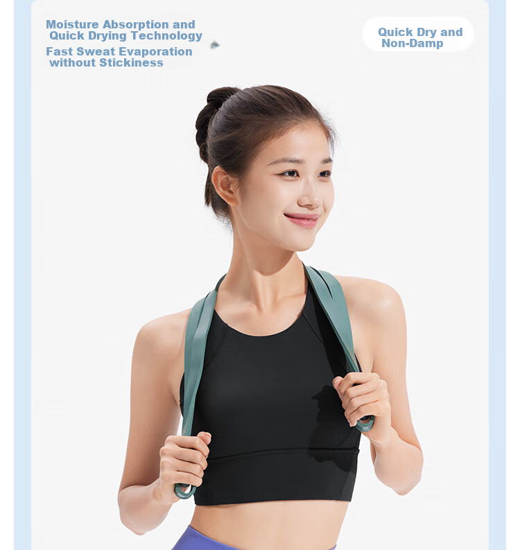 Beneunder Sports Bra Tank Top for Women, High-Intensity Running, Shock-Absorbing, Anti-Sagging Bra, Yoga Wear, Bra Can Be Worn As Outerwear 14