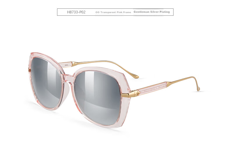 HELEN KELLER Polarized Sunglasses for Women, Elegant Large Frame Sunglasses, UV Protection Driving Glasses H8733P01 11