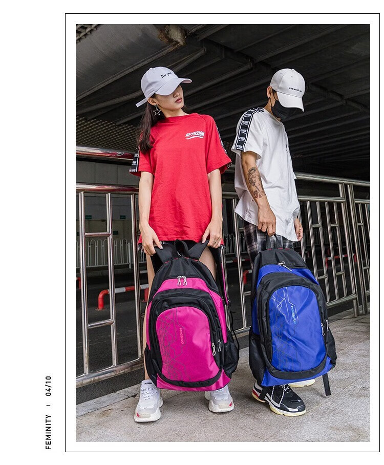 Huili Backpack for Men, Students' Schoolbag for Middle School And High School, Large Capacity Travel Bag for College Students, Casual Laptop Bag for Wome 8