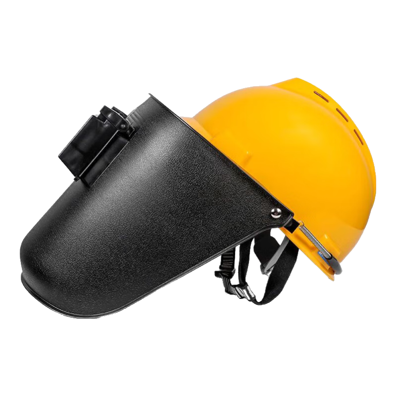 BLUE EAGLE Hooded Welding Helmet 6PA2 Welding Goggles Argon Arc Welding Imported Heat-Resistant Protective Mask Gas Shielded Welding Face Shield Anti-Spark Protective Welding Cap