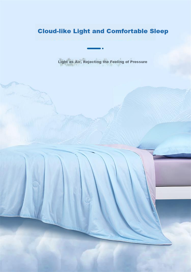FUANNA Deep Sleep Double-Sided Cooling Comforter, Washable Summer Quilt for Single Or Double Bed, Air Conditioning Comforter, Gift Idea, 203×229cm 9