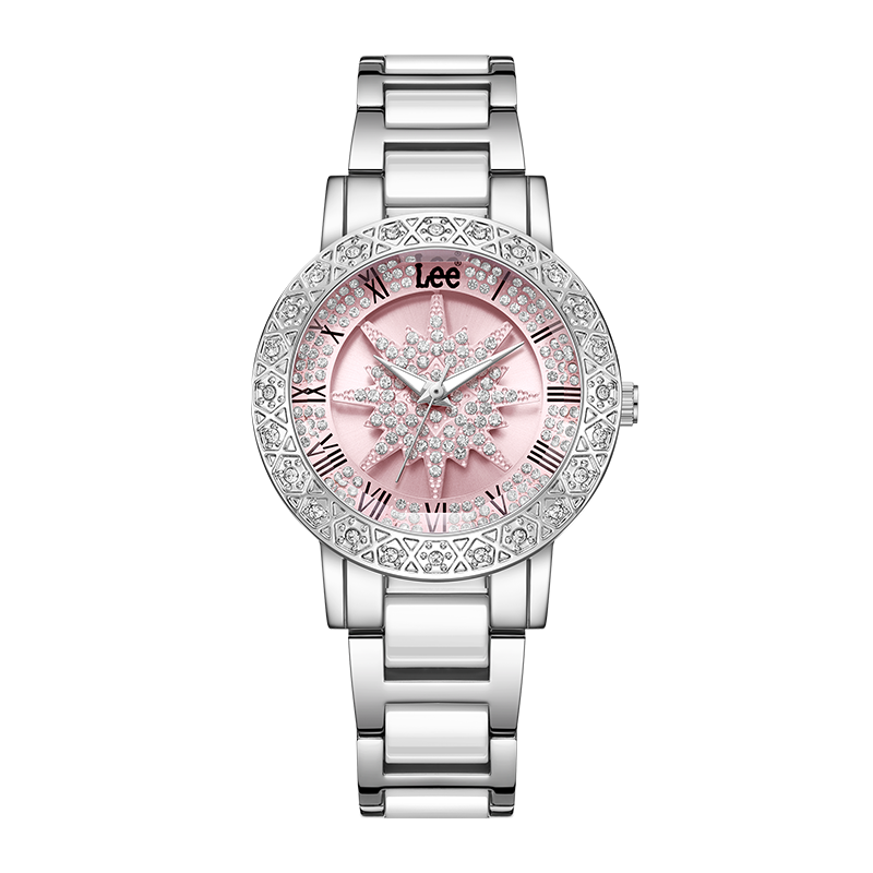Lee Women's Watch Simple Luxury Student Small Niche High-End Feel Gift for Women Birthday Women's Day F534 Pink