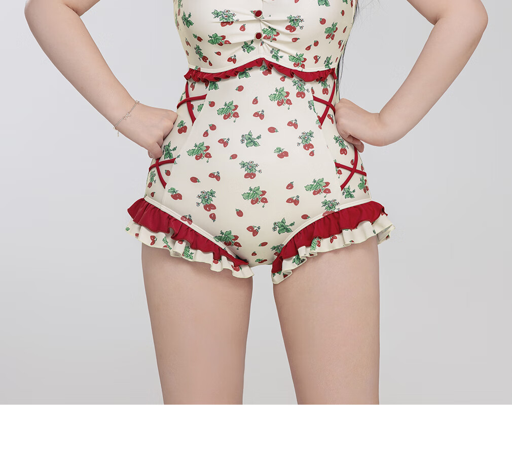 Agliondy Plus Size Swimsuit for Women, One-Piece Pure Desire Beautiful High-End Sexy Swimwear, New Style for 2025, Suitable for Hot Springs And Vacatio 18