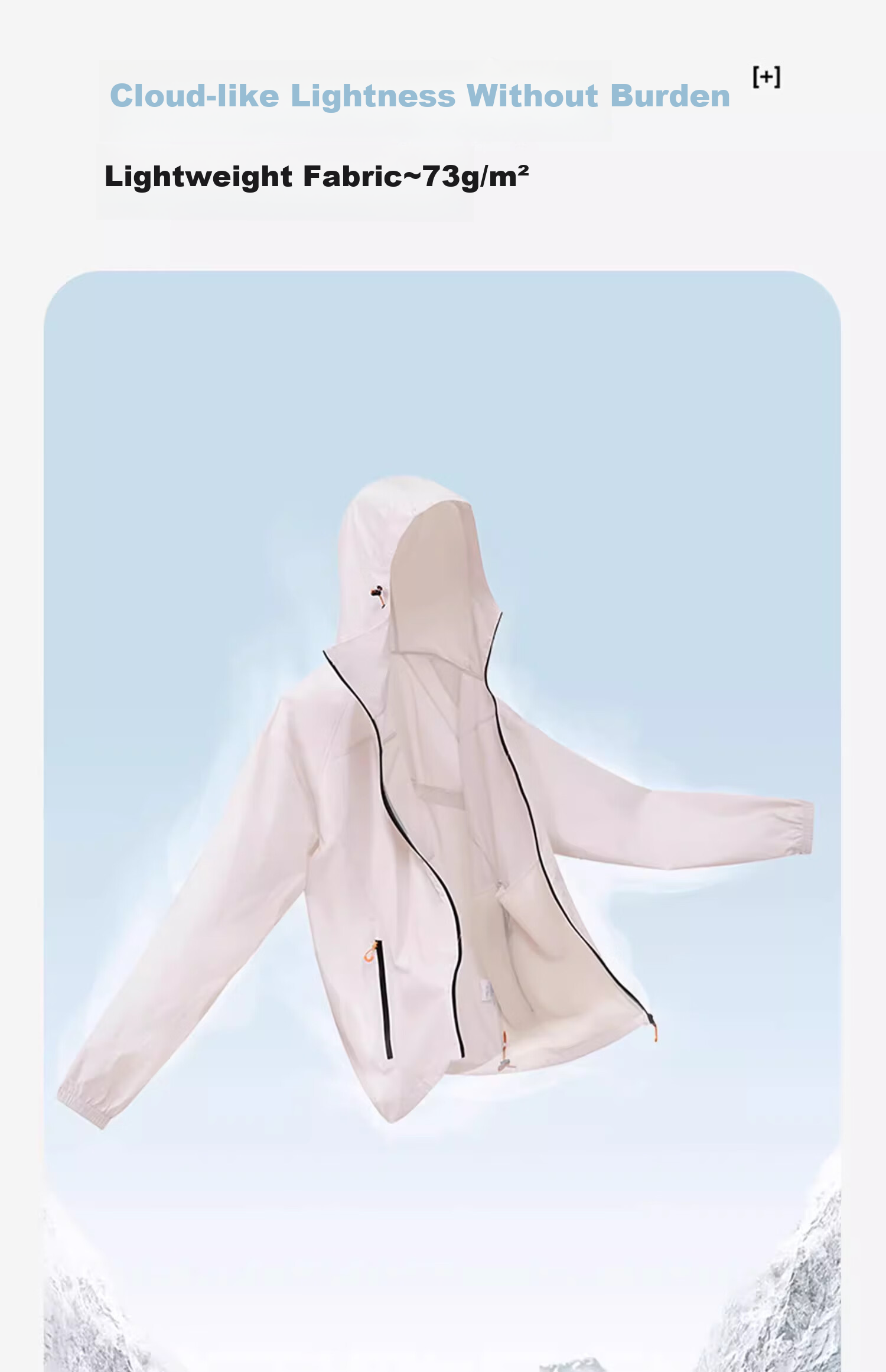 CAMEL Mukguang Outdoor Original Yarn Sun Protection Jacket Unisex 2025 Summer UV Protection Lightweight Breathable Coat L 13