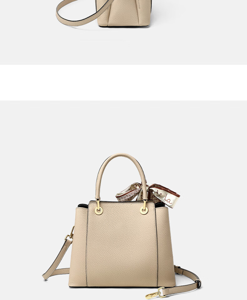 C.BANNER Top-Grain Leather Handbag for Women, Tote Bag, Shoulder Bag, Crossbody Bag, Large Capacity Brand Birthday Gift for Girlfriend on May 20 6