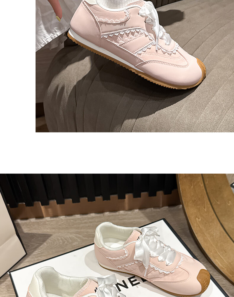 Warrior Women's Shoes 2026 Summer Training Shoes Fashion Trendy Casual Women's Shoes Niche Agan Sneakers Beige Size 39 12