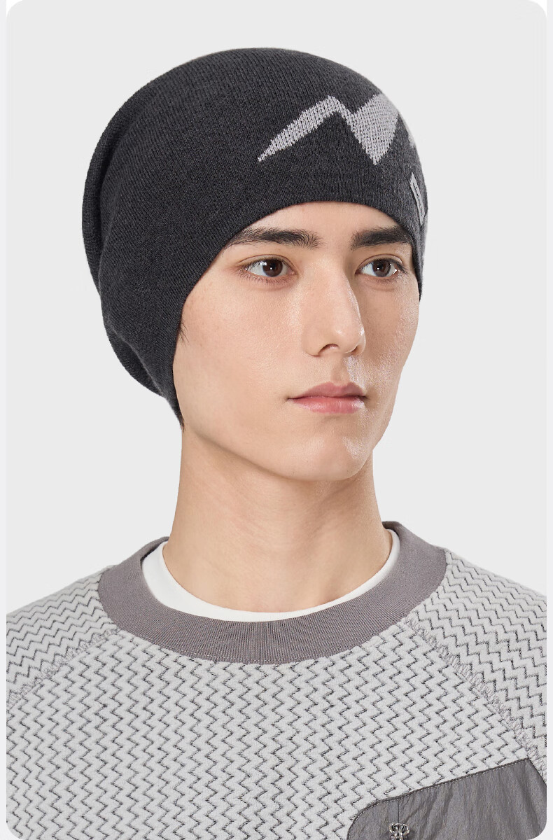 MISSION UV Wool Warm Headwrap Beanie Unisex Knitted Hat Autumn Winter Outdoor Hiking Running Cap 1