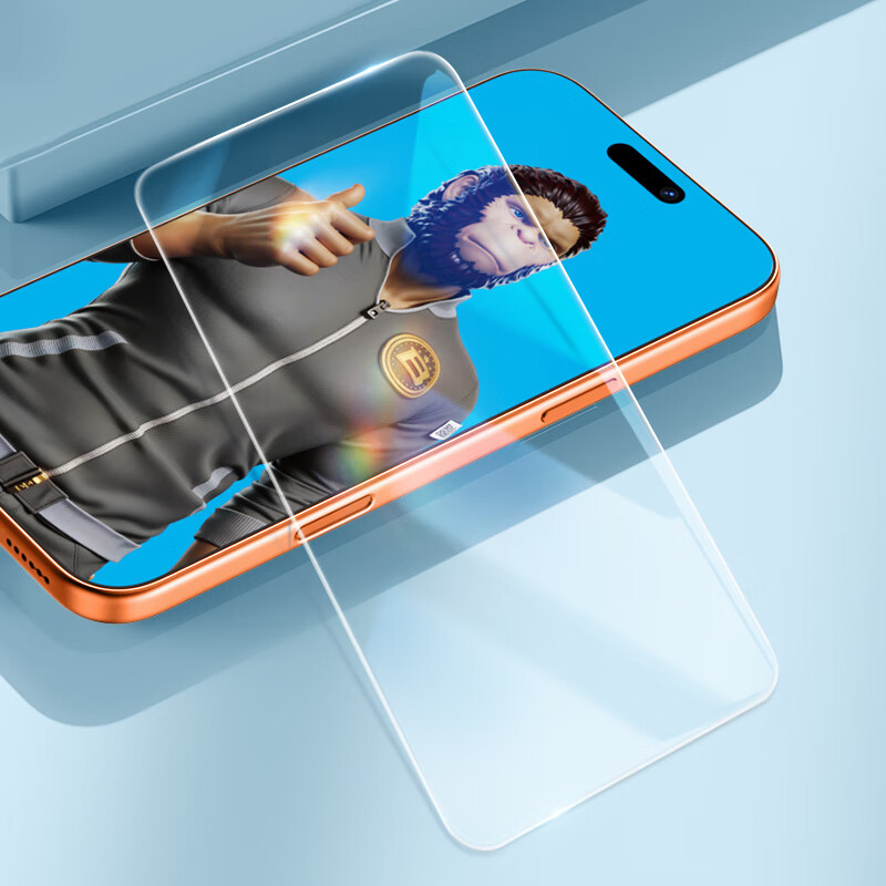 Защитное стекло Lanxingxiansheng для Apple iPhone 17 Pro/16 Pro, полное покрытие, высокая четкость, безрамочная защитная пленка для iPhone 17/16 Pro
