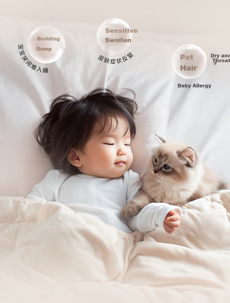 Haier [Mother And Baby Grade] Shijia Visual AI Adjustable Smart Eye Mite Remover Bed Vacuum Cleaner High Temperature Sterilization Mite Dust Pet Hair Removal Gift CS1S 5