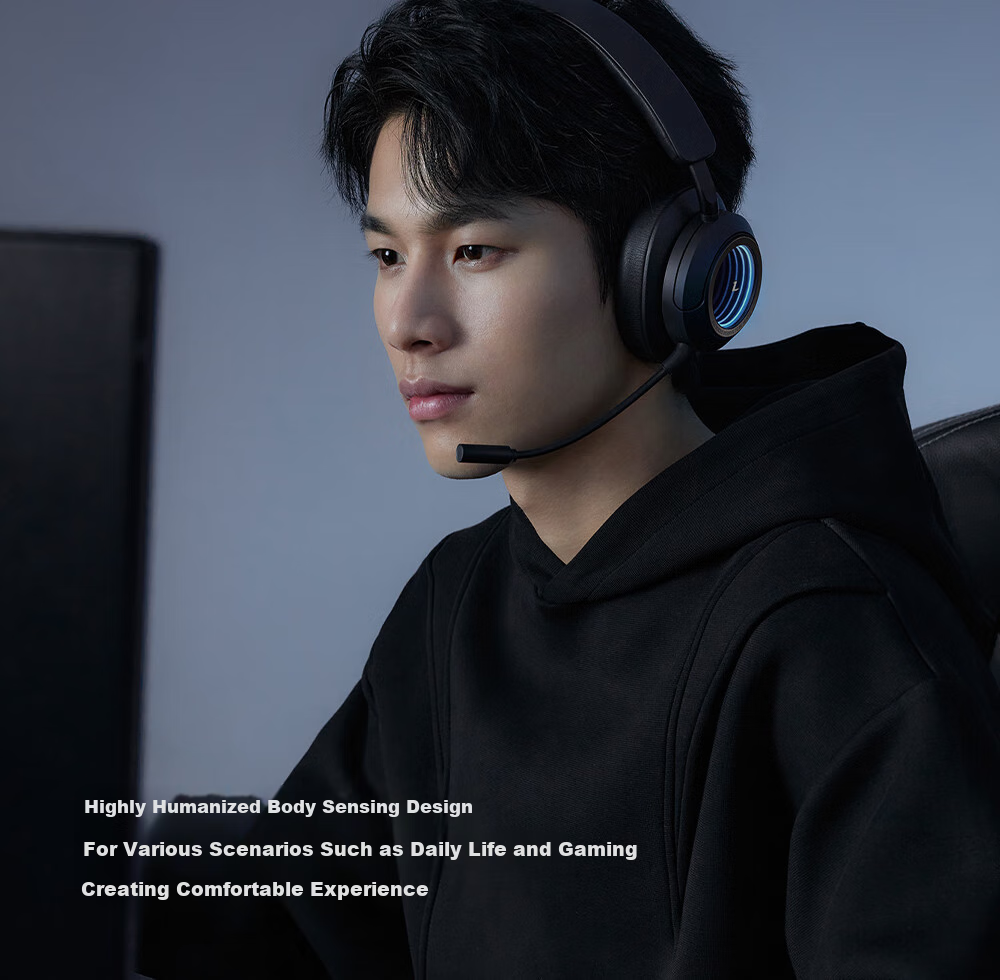 EDIFIER Halo Space Over-Ear Active Noise Cancelling Bluetooth Headphones, Gaming Headset, Wireless Bluetooth, 2.4GHz, High-Definition Microphone, Breakthrough Black, Graduation Gift 26