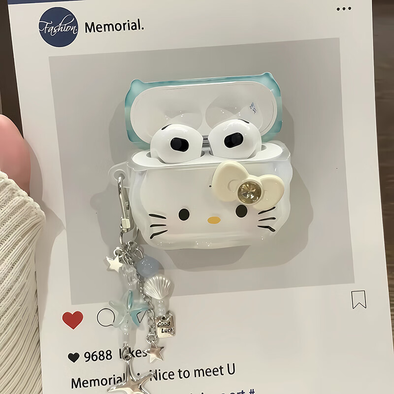 Чехол для AirPods 4 с подвеской