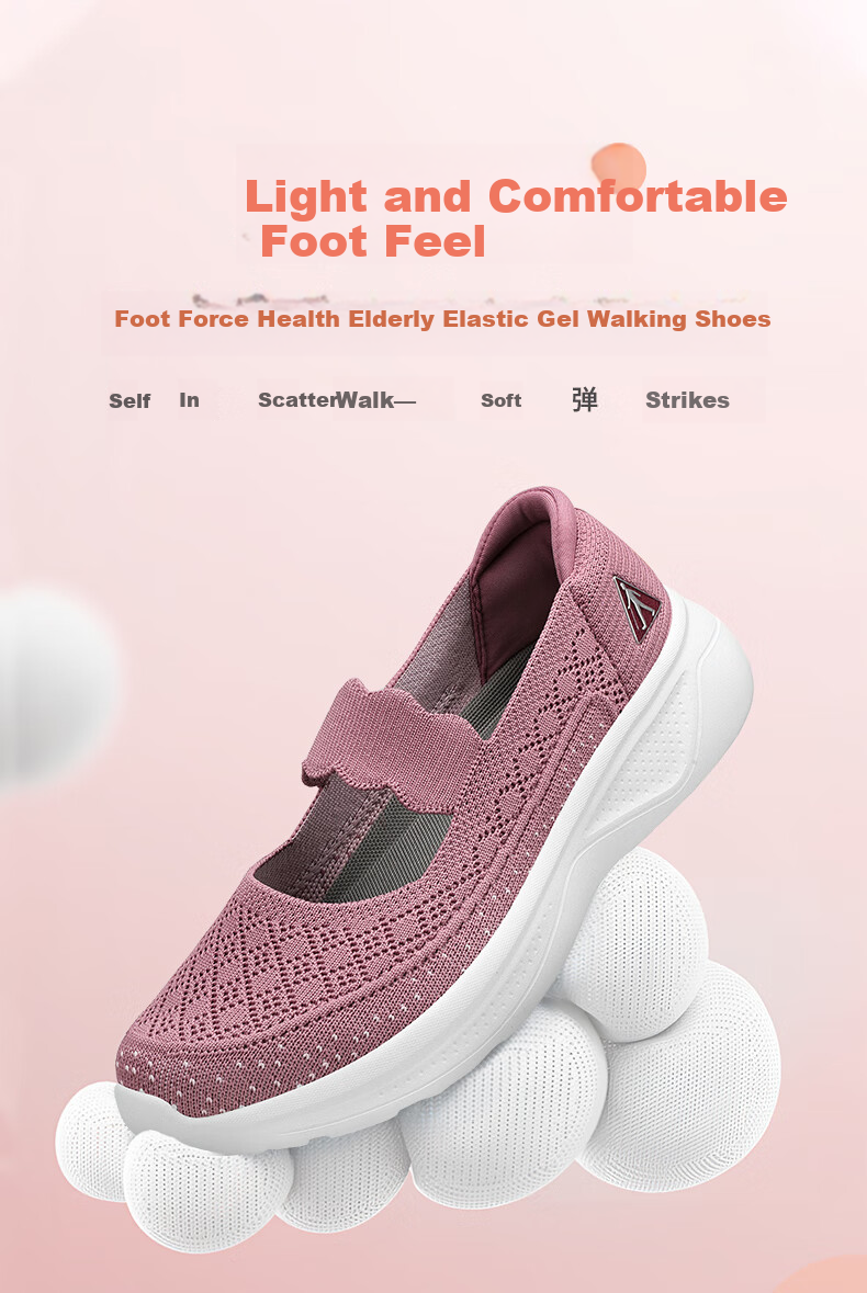 Zulijian Non-Slip Elderly Shoes for Women, 2026 Middle-Aged And Elderly Slip-On Casual Canvas Shoes, Versatile Mesh Breathable Mom Shoes 6