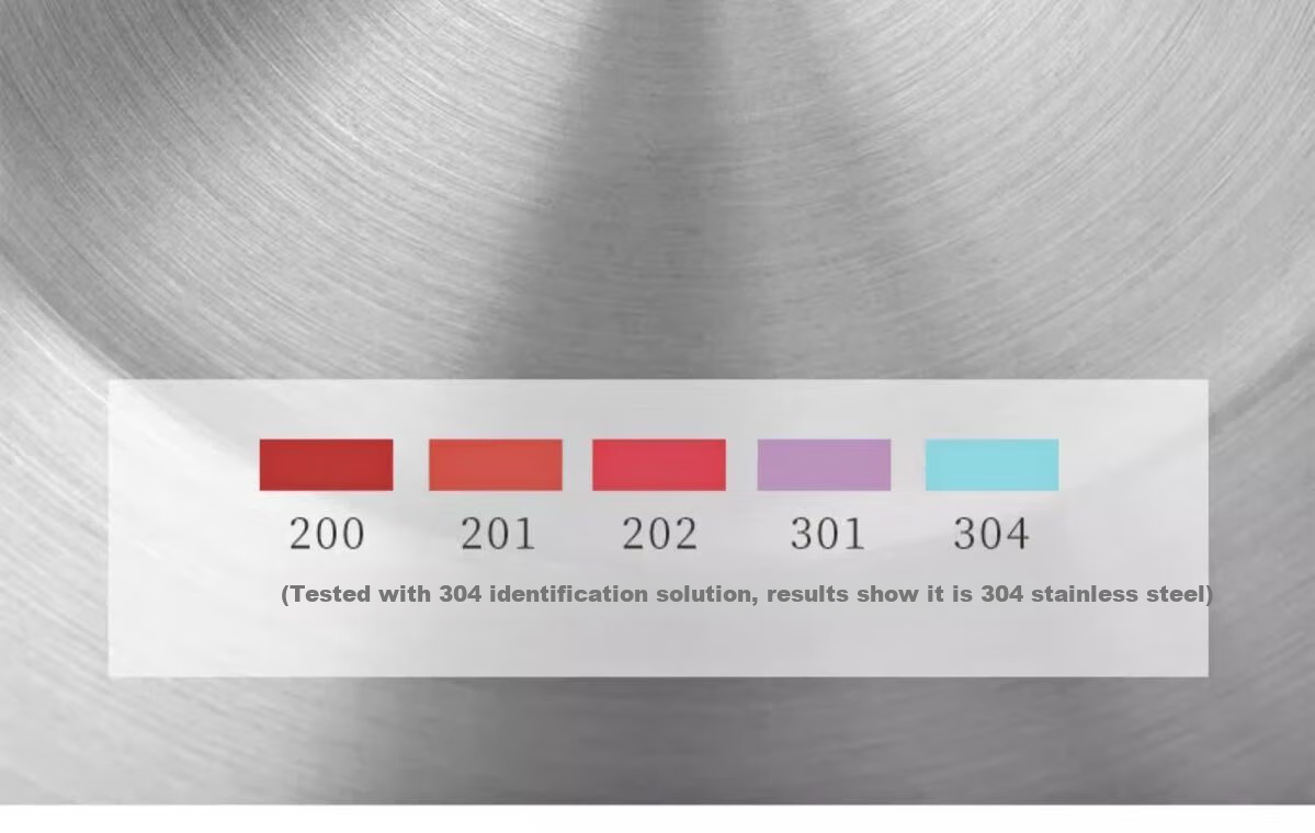 CHAHUA 304 Stainless Steel Kitchen-Specific Soup Bowl And Vegetable Bowl, Thickened Food-Grade Material, Shatterproof Vegetable Washing Bowl And Noodle Bowl, 16cm 7