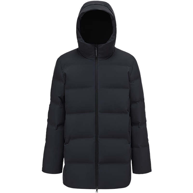 BOSIDENG 25 Years Unisex Couple's Winter 90% Down Thickened Hooded Loose Mid-Length Casual Jacket Gift