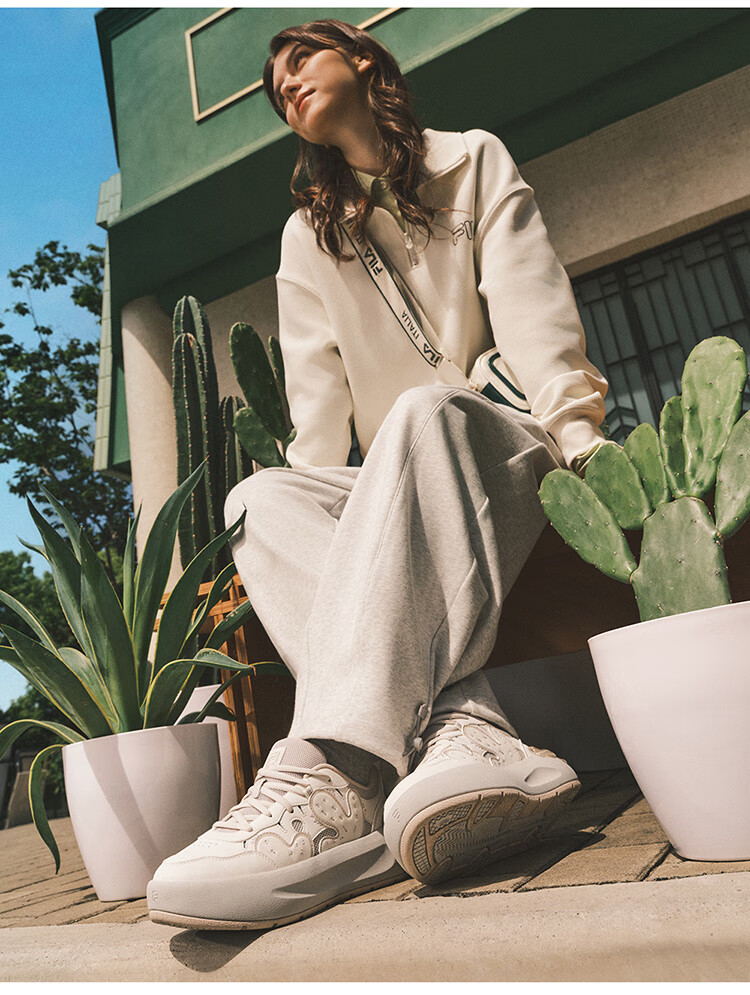 FILA Official Women's CACTI Modern Sneakers Autumn Fashion Casual Sports Shoes 27