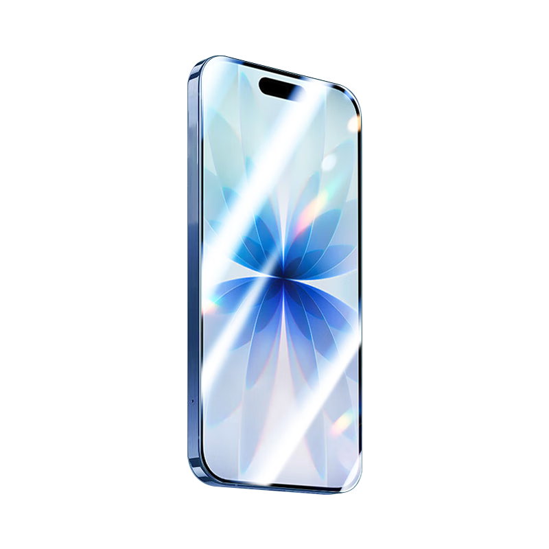 Baoluo [3-Pack - Damage Compensation] Compatible with Apple iPhone 17 Tempered Glass Screen Protector Anti-Blue Light Drop Resistant Full Coverage HD Glass Film