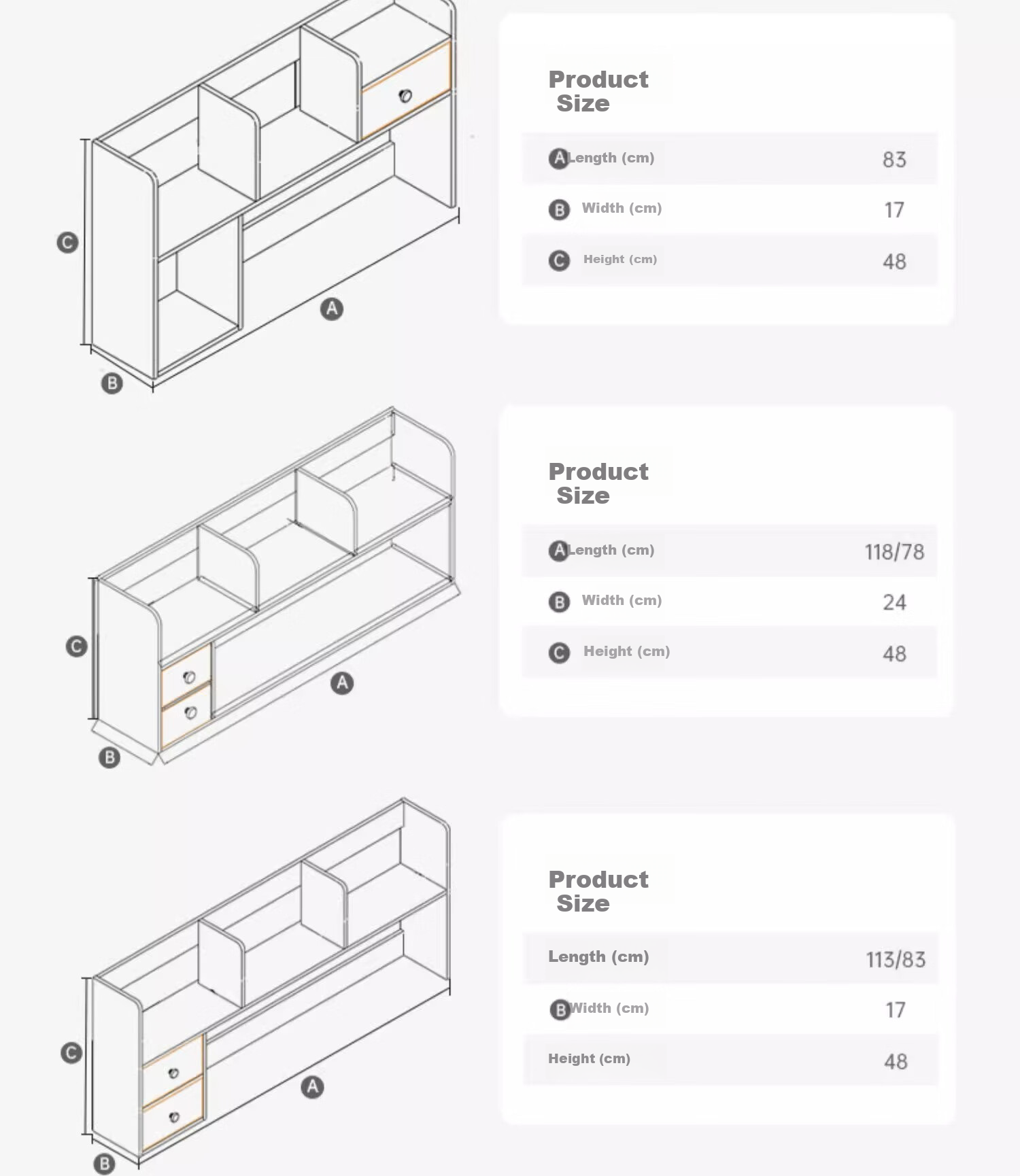 Shanshanmuyi Desktop Bookshelf, Multi-Tier Bookcase, Simple Storage Rack, Organizer Shelf for Office Desk, Study Table Storage Rack 31