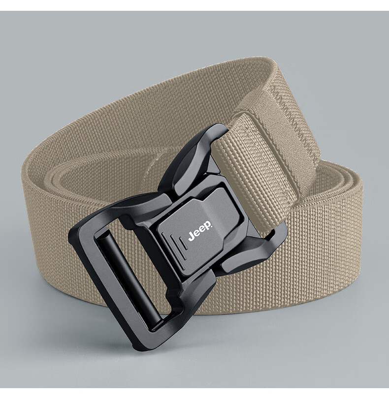 JEEP Outdoor Tactical Woven Belt for Men with Magnetic Buckle Nylon Military Training Gift for Boyfriend Husband Father Practical Birthday Present 8